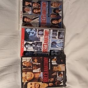 Grey's anatomy bundle seasons 1,2,3 unopened brand new